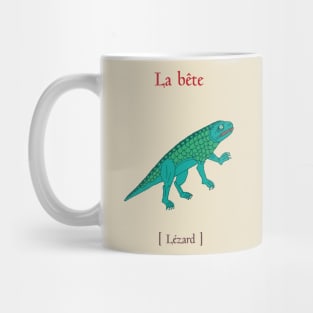 Medieval lizard Mug